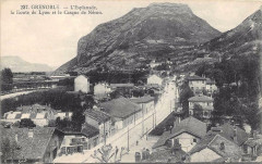 Grenoble L'Esplanade Route De Lyon à Grenoble