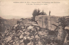 Peira Cava Pierre Plate Le Passage Des Echelles -
													06 Alpes Maritimes
												