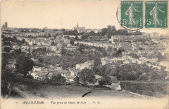 Angouleme Vue Prise De Saint-Martin à Angoulême