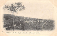Mortain Vue Generale Prise De N.d.la Blanche (dos non divisé)