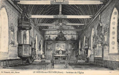 Le Mesnil Sur L'Estree Interieur De L'Eglise