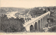 Dinan Vue Generale Sur Le Viaduc à Dinan