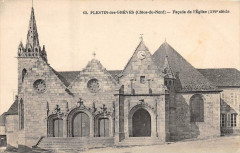 Plestin Les Greves Facade De L'Eglise