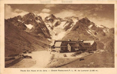 Route Des Alpes Et Du Jura Chalet Restaurant P.L.M. Du Lautaret