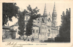 Macon Eglise Saint-Pierre (dos non divisé) à Mâcon