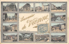 38 Cpa Illustree Souvenir De Vienne -
													86 Vienne
												