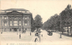 Lille Le Boulevard De La Liberte à Lille