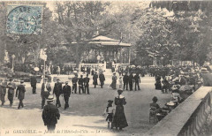 Grenoble Jardin De L'Hotel De Ville à Grenoble