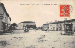 Saint Andre De Corcy Place De La Croix