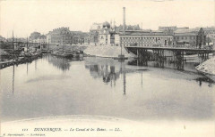 Dunkerque Le Canal Et Les Bains à Dunkerque