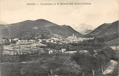 Digne Panorama Et Massif 3 Eveches -
													04 Alpes de Hautes Provence
												