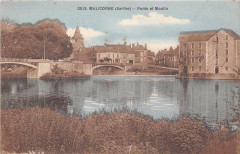 Malicorne Ponts Et Moulins -
													72 Sarthe
												
