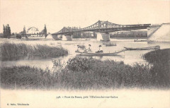 Villefranche Pont De Frans  (dos non divisé)
