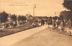 Isle Adam Plage Les Parterres Fleuris