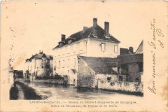 Ligny Le Chatel Maison De Bourgogne (dos non divisé)