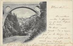 73 Flumet Pont De Bellecombe  (dos non divisé)