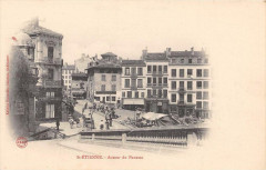 Saint Etienne Autour Du Panassa (dos non divisé)