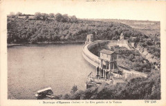 Barrage D'Eguzon La Rive Gauche Et La Vedette -
													36 Indre
												