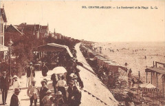 Chatelaillon Le Boulevard Et Plage -
													17 Charente Maritime
												