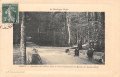 Lampy Jonction Des Allees Dans Le Parc Conduisant Au Bassin De Lampy Neuf
