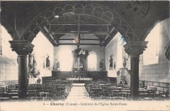 Charny Interieur De L'Eglise Saint Pierre