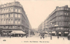 Lille Rue Faidherbe Place De La Gare à Lille