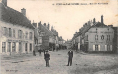 Carte postale ancienne Fere En Tardenois Rue Des Marchands
                                                                     à Fère-en-Tardenois
                                