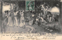 En Provence Poeme De Mistral La Farandole