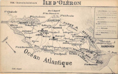 Ile D'Oleron Carte -
													17 Charente Maritime
												