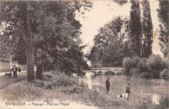 Rigny Usse Paysage Pont Sur L'Indre