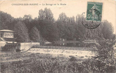 Chalons Sur Marne Le Barrage Sur La Marne -
													51 Marne
												