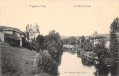 Figeac Les Rives Du Cele à Figeac