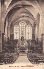 Milly Interieur De L'Eglise