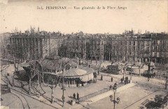 Perpignan Vue Generale De La Place Arago à Perpignan