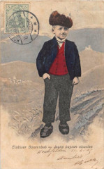 Jeune Paysan Alsacien (dos non divisé)