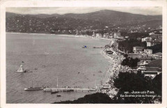 Juan Les Pins Vue Generale Prise Du Provencal
