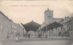 Valence Place Bellat Marche Couvert à Valence