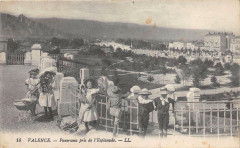 Valence Panorama Pris De L'Esplanade à Valence