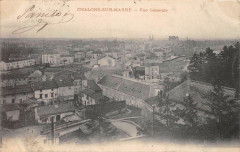 Chalons Sur Marne Vue Generale (dos non divisé) -
													51 Marne
												