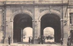Saint Malo Porte Saint-Vincent Vue Interieure (dos non divisé) à Saint-Malo