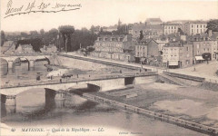 Mayenne Quai De La Republique à Mayenne