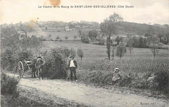 Le Vacher Et Le Bourg De Saint Jean Des Ollieres Cote Ouest -
													63 Puy de Dôme
												