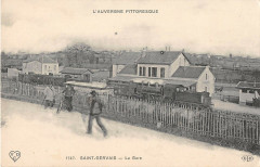 Saint Gervais La Gare (Train En Gare