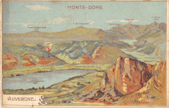 Cpa Illustrateur Mont Dore à Mont-Dore