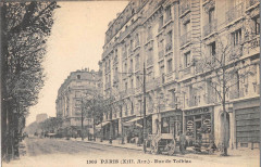 Rue de Tolbiac à Paris 13e