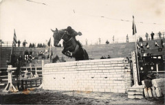Carte Photo Concours Hippique Saut D'Obstacle Cheval Jonqueres Oriola N°7 à Ur