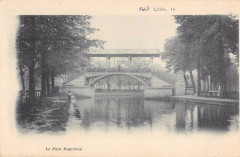 Lille Le Pont Napoleon (dos non divisé) à Lille