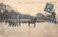 Nancy La Revue Du 14 Juillet Le Defile De La 21e à Nancy