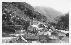 Sainte Enimie Vue Vieille Ville -
													48 Lozère
												