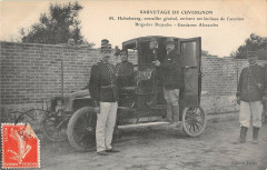Sauvetage De Cuvergnon M.halimbourg Arrivant Sur Les Lieux De L'Accident à Cuvergnon